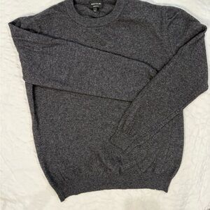 Men's Dark Gray Crewneck Sweater